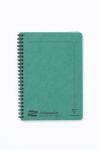 Clairefontaine Europa Spiralheft A5 60bl lin Grün