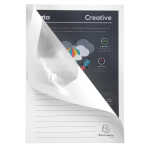 Exacompta Fenstermappe Super-weiss 100St