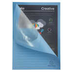 Exacompta Fenstermappe Super-blau 100St