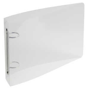 Exacompta Ringb 165x240 2R 25mm Crystal glask
