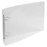 Exacompta Ringb 165x240 2R 25mm Crystal glask