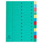 Ordungsmappe 24Tlg o fenst/gum A4