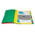 Ordungsmappe 24Tlg o fenst/gum A4