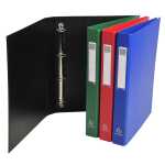 Ringb A4 PP mE 4R 30mm sort