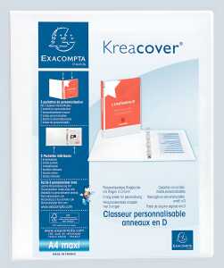 Exacompta Ringbuch A4 KC 2Tasch 2D R30mm w