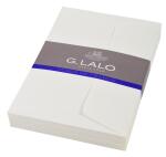 Lalo Umschlag Vergé C6 weiss 50St