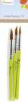 Avenue Mandarine Set 3 Pinsel syntetisch rund