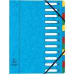 Exacompta Ordnungsmappe A4 Harmon 12tlg sort