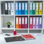 Ordner A4 80mm PP in u auss 10sort