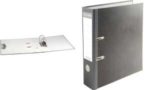 Ordner A4 50mm wolkemarmor grau