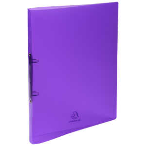 Exacompta Ringbuch A4 Krist 2Rge 15mm Viollet