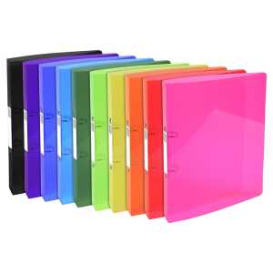 Ringbuch A4 2R 30mm Iderama PP sort