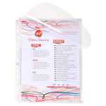 Schutzhülle PP A4 ob offen 25mm