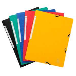 Exacompta Eckspannmappe A4+ mE Manila sort 3130630055204