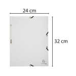 Exacompta Sammelmappe A4 Manila weiss