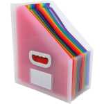 Exacompta Fächer-Stehsammler 12tlg PP Crystal