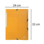 Exacompta Sammelmappe A4 mE PP 0,5mm OPAK gelb