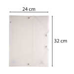 Exacompta Sammelmappe A4 mE Crom Kristal