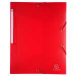 Exacompta Sammelmappe A4 mE Chromaline rot