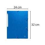 Eckspannmappe A4 mE Scotten sort.