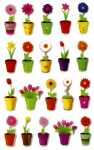 Maildor Stickers Cooky Blume 7,5x12 1Bg