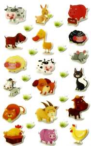 Maildor Stickers Cooky 7,5x12 sort