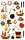 Maildor Stickers Cooky Piraten 7,5x12 1Bg