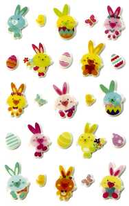 Maildor Stickers Cooky Hasen 7,5x12 1Bg