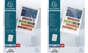 Exacompta Aktensichthülle PP gl.120µ 100St sort