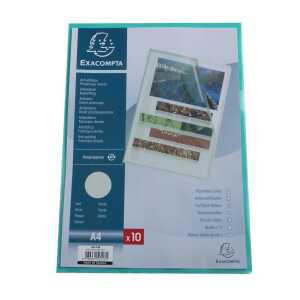 Aktensichth PP genarbt 10 St grün