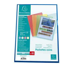 Aktensichth PP genarbt 10 St sort