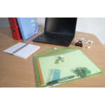 Exacompta Prospekthüllen velcro A4 PP 5St sort