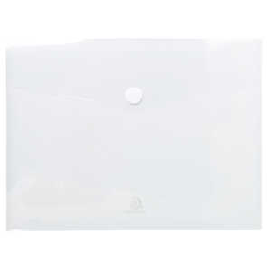 Exacompta Prospekthüllen velcro A4 PP 5St cris