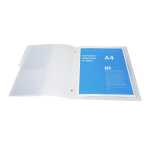 Ordmap A4 Crys Col PP 8tlg sort