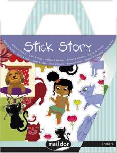 Maildor Stick Story Hund und Katze