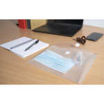 Exacompta Prospekthülle Klettv A5 PP Sort 5St