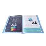 Sichtmappe Kreacover A4 40 Hülle bl