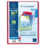 Sichtmappe A4 KreaCover 80 Hül. st