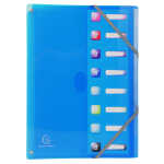 Exacompta Ordnungsmappe 8tlg Iderama PP sort