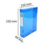 Archivbox Iderama PP A4 R60mm sort.