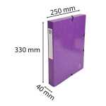 Exacompta Archivbox Iderama 40mm violett