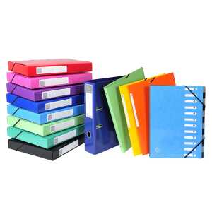 Exacompta Archivbox Iderama 40mm dunkelblau