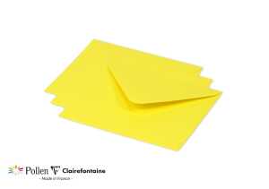 Clairefontaine Umschlag Pollen 125x138 120g sonne