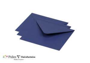 Clairefontaine UmschlPollen 125x138 nachtblau