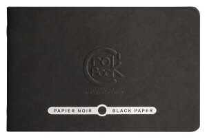 Clairefontaine CrokBook 17x11 schwarz 120g 20Bl