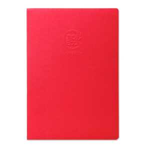 Clairefontaine CrokBook 17x22 hoch 90g 24Bl rot