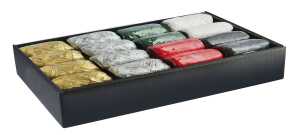 Clairefontaine Displ 16 Spulen Bast Weihn 20mx13mm