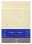 Herbin Set 10Bl+5Umschl A5 elfenbein