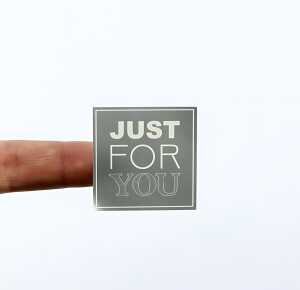 Clairefontaine Silber Pack 16 Etike Selbstklebend