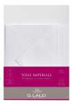 Herbin Set 10Bl+5Umschl A5 Toile weiss